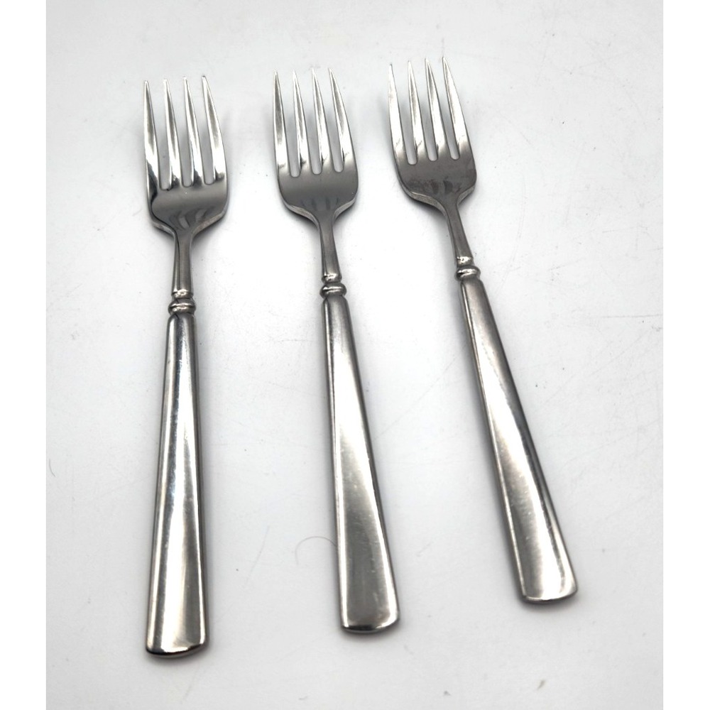 Oneida Easton Stainless Salad forks -  Set of 3